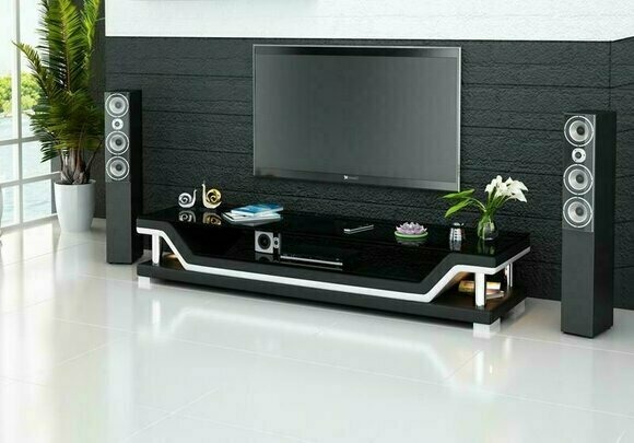 Designer RTV TV Kommode Anrichte Side Low Board Schrank Wohn Zimmer Regal Luxus