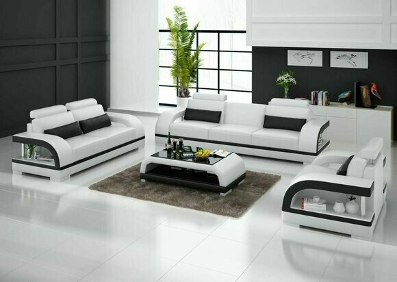 Sofagarnitur 3+2+1 Sitzer Sofa Sitz Couch Polster Garnitur Moderne Couchen Neu