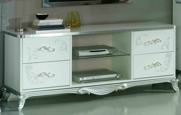 TV Tisch RTV Schrank Lowboard TV-Möbel Fernsehtisch Designer Fernsehschrank NEU