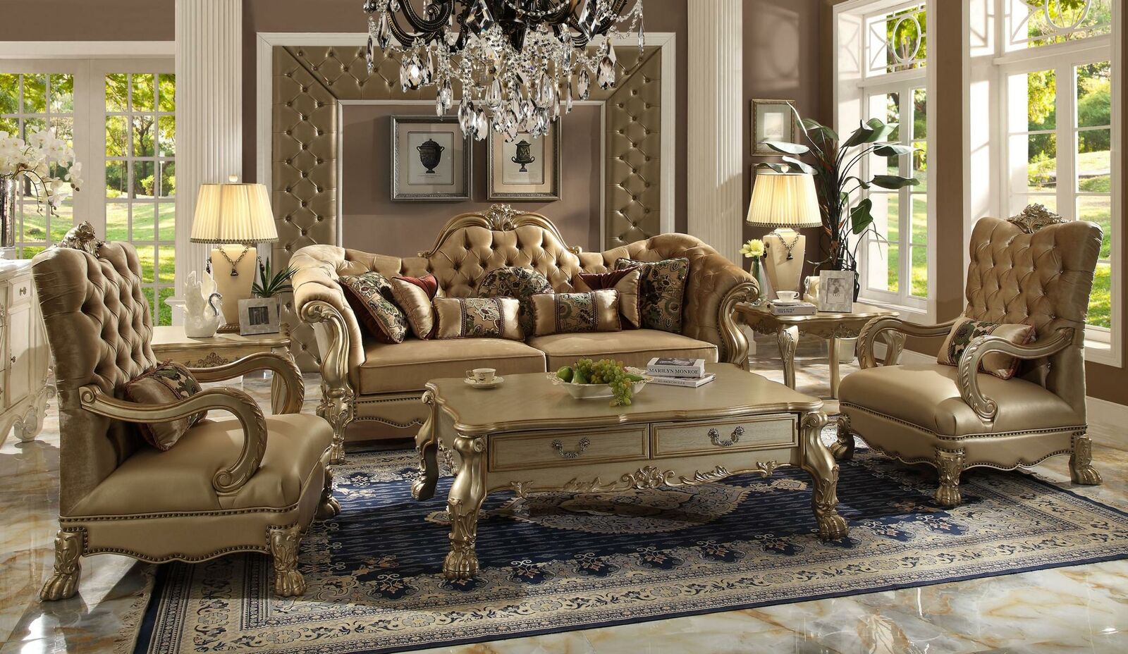 Chesterfield 3 Sitzer Relax Club Sofas Lounge Sofa Textil Polster Couch Stoff