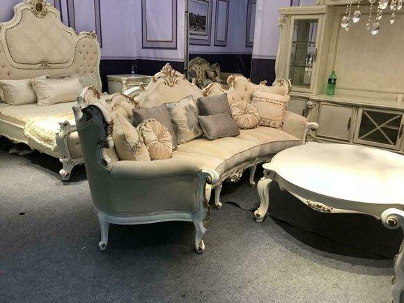 Rund Couch Wohnlandschaft Runde Sofa Polster Eck Garnitur Big Sofas Couchen Neu