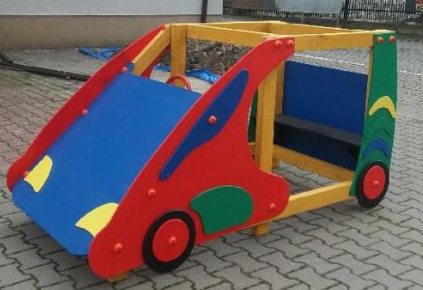 Spielplatz Auto Kinder Fahrzeug Spielplätze Fahrzeug Holz Draußen Neu Made in EU