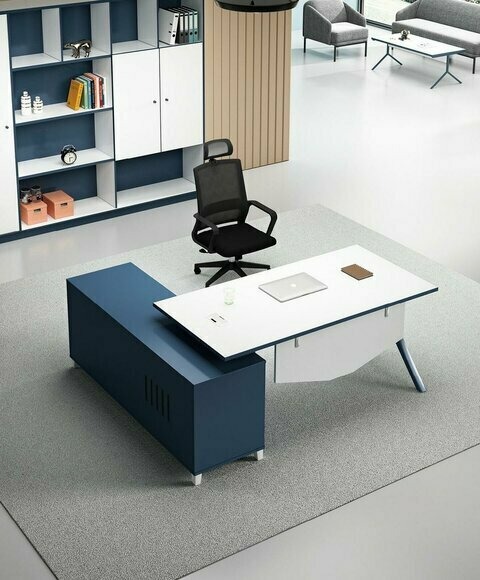 Schreibtisch mit Regal Home Office Büroeinrichtung Möbel Schreibtisch Tische neu