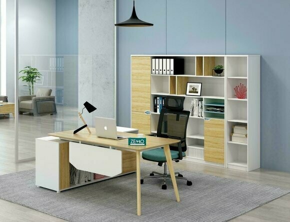 Designer Schrank Wand Regale Wohn Zimmer Schränke System Büro Möbel 200cm neu