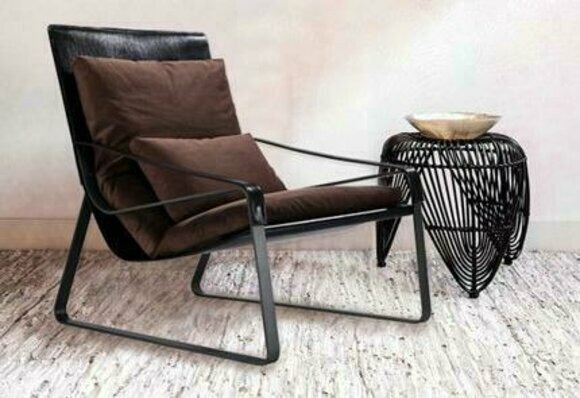Sessel Loungesessel Cocktailsessel Bar Sessel Leder Sofa Design Neu Clubsessel
