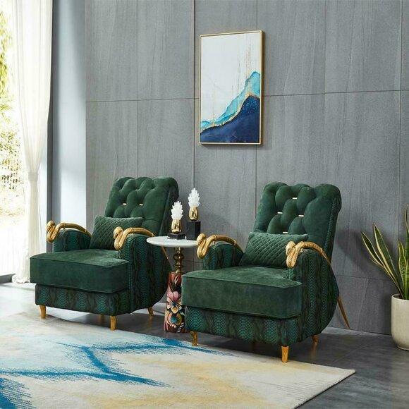 Sessel Design Schlagen Relax Club Lounge Einsitzer Polster Stoff Leder Edelstahl