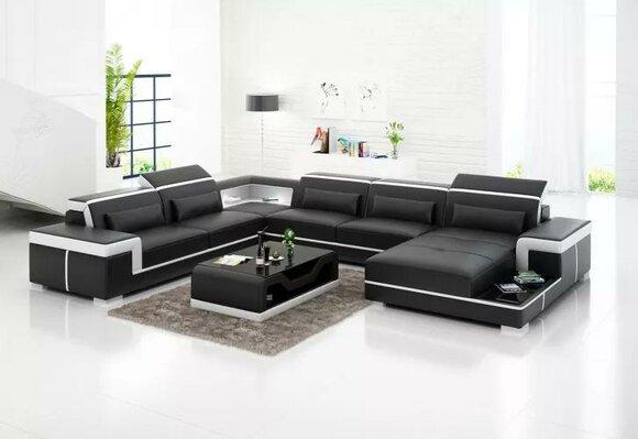 Eckgarnitur Ecksofa Polster Eckcouch Moderne Wohnzimmer Sofa Couch 2tlg Set Neu