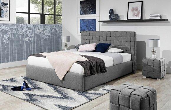 Polster Design Luxus Hotel Betten Textil Modernes Schlafzimmer Bett 140/160/180