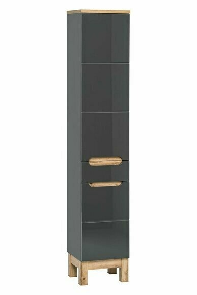 Badezimmer Hochschrank Regal Badschrank Badmöbel Regale Bad Schränke 35x33x184cm