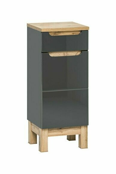 Badezimmer Hochschrank Regal Badschrank Badmöbel Regale Bad Schränke 35x33x86cm