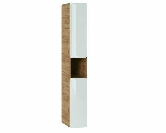 Badezimmerregal Badezimmerschrank Bad Möbel Hochglanz Regal 170 cm Hochschrank