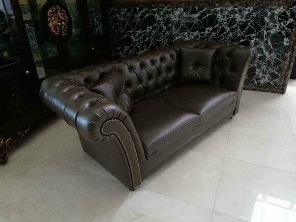 Designer Sofa 3 Sitzer Chesterfield Couch Polster Sofas Designsofa Neu Sofort
