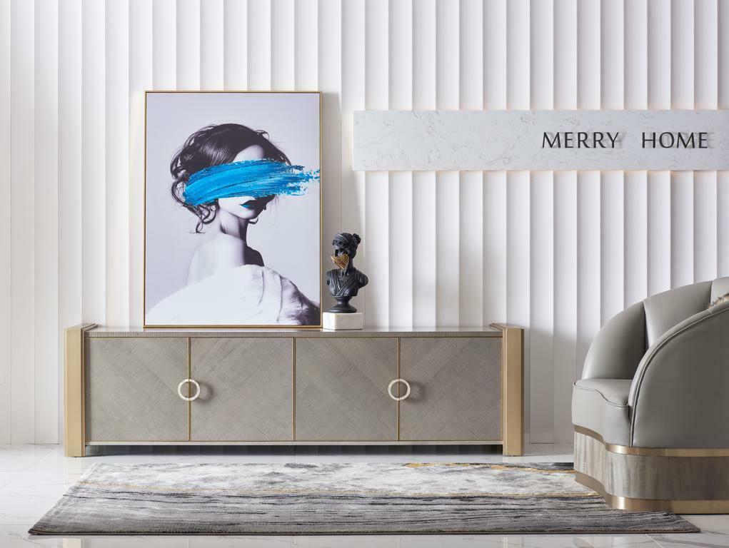 Luxus rtv sideboard Schrank Kommode Schränke Sideboard lowboard Hotel Möbel neu