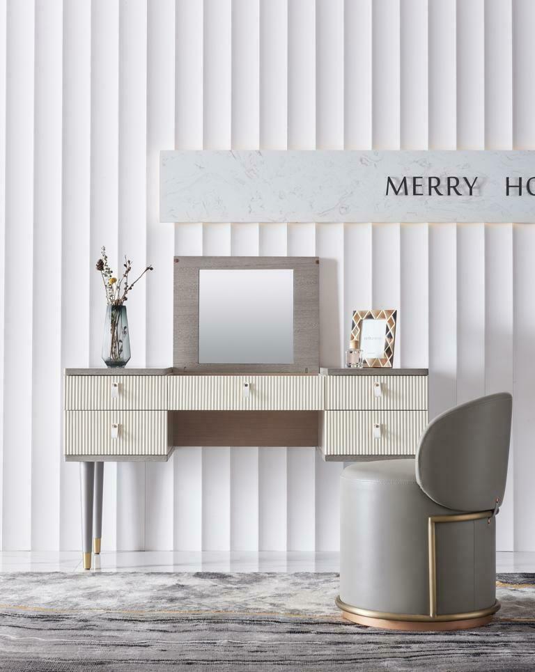 Schminktisch Spiegel Hocker Komplett Set Kommode Schlafzimmer Neu Barock Konsole
