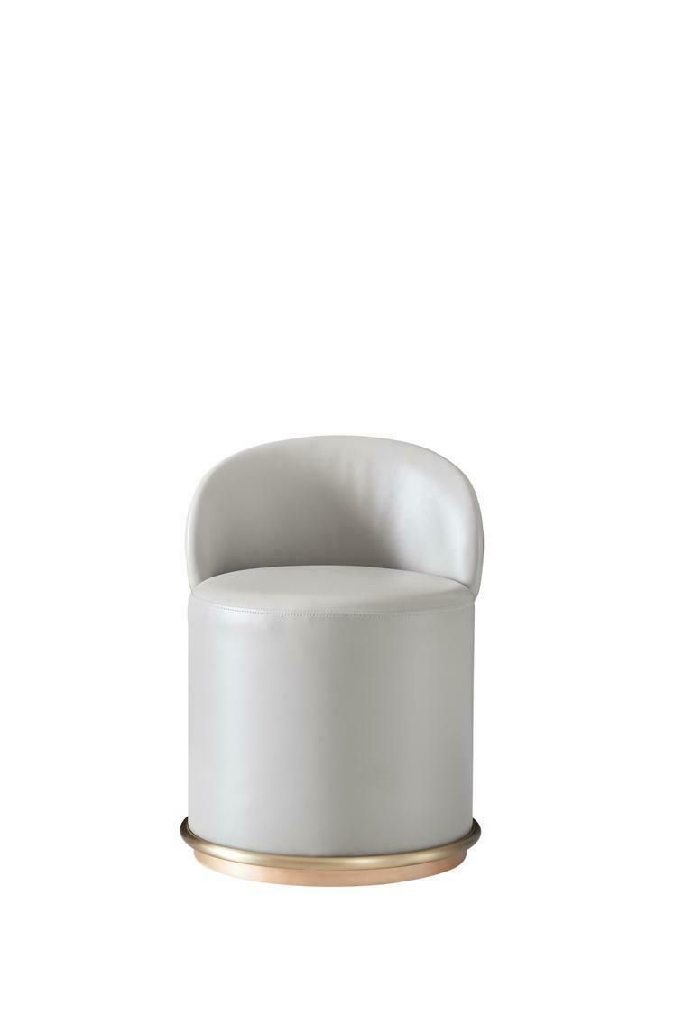 Stühle Polster Wohnzimmer Moderner Sessel Designer-Sessel Hotel Sessel 50*54 cm