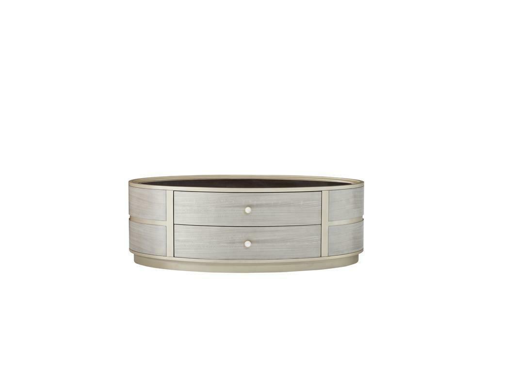 Ovaler Couchtisch Luxus Sofa Beistell Tische Holztisch Dubai Luxus Hotel Möbel