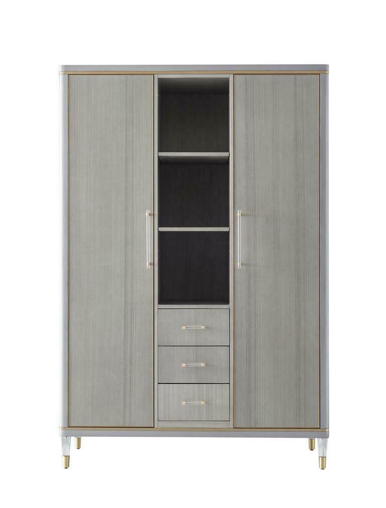 Italienische Schlafzimmer Möbel Design Kleiderschrank Holz Schrank Schränke Neu