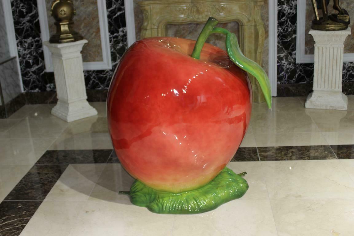 Apfel Aussteller Figur Statue Garten Statue Äpfel Obst Deko Dekoration Sofort