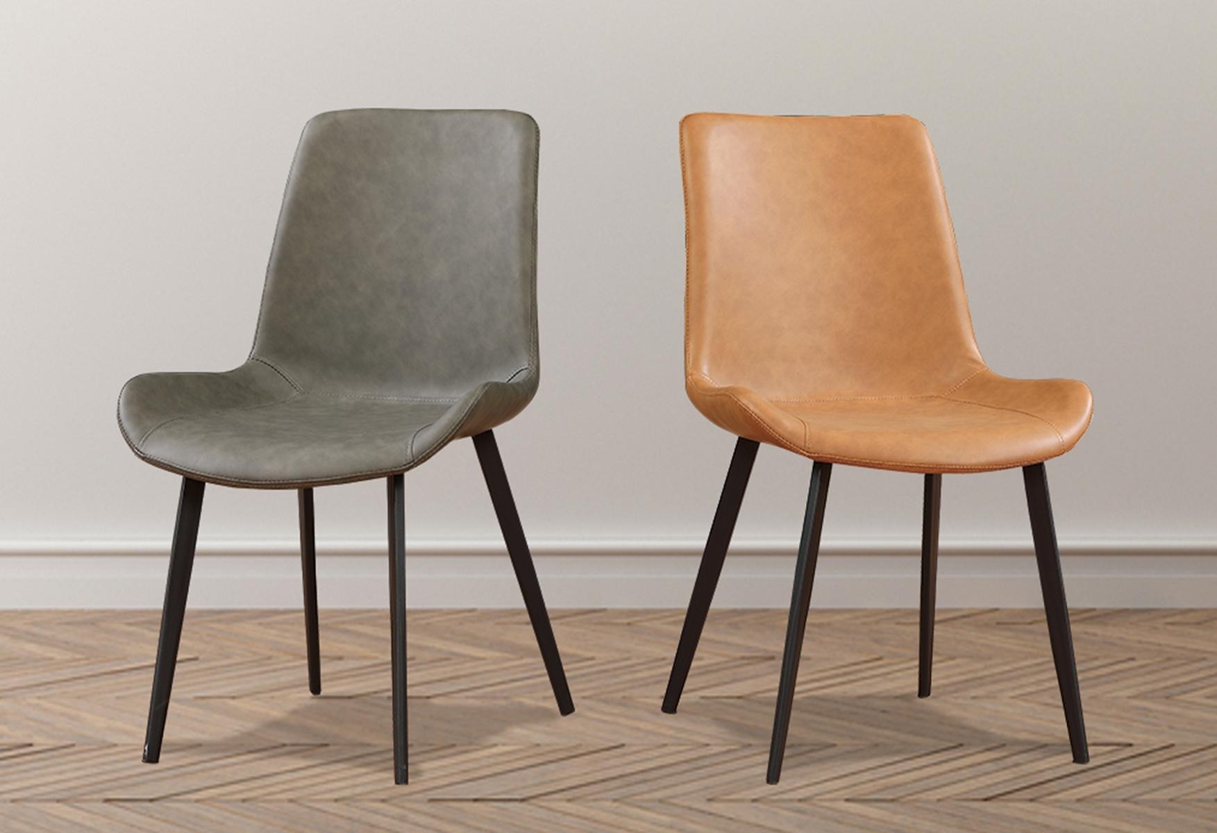 Designer Stuhl Luxus Lehnstuhl Polster Stühle 1x Wohn Ess Zimmer Lederstuhl Neu.