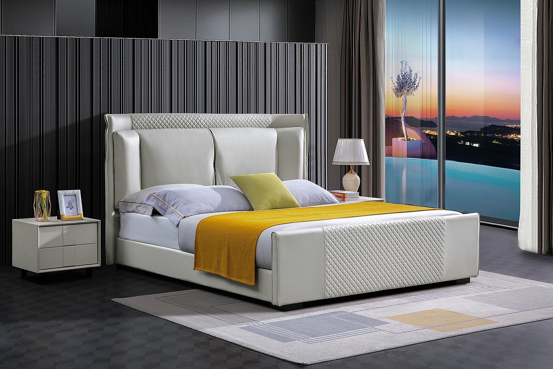 Polsterbett Betten Bett Polster Designer Hotel Doppel Luxus Design.180x200cm Neu