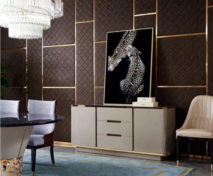 Kommode Holz Schrank Sideboard Wohnzimmer Konsole Wand Schränke Anrichte xxl big
