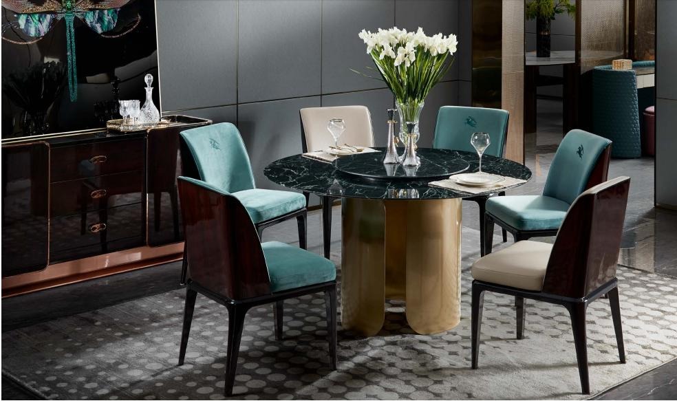 Esstisch 4 Stühle Essgarnitur Esszimmer Gruppe Garnitur Modern Möbel Luxus Neu