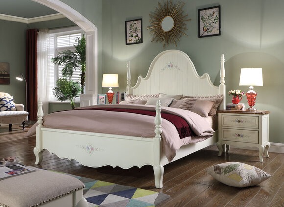 Set 3tlg Bett Doppelbett Klasse Schlafzimmer Betten 2x Nachttisch Holz 3tlg. Neu
