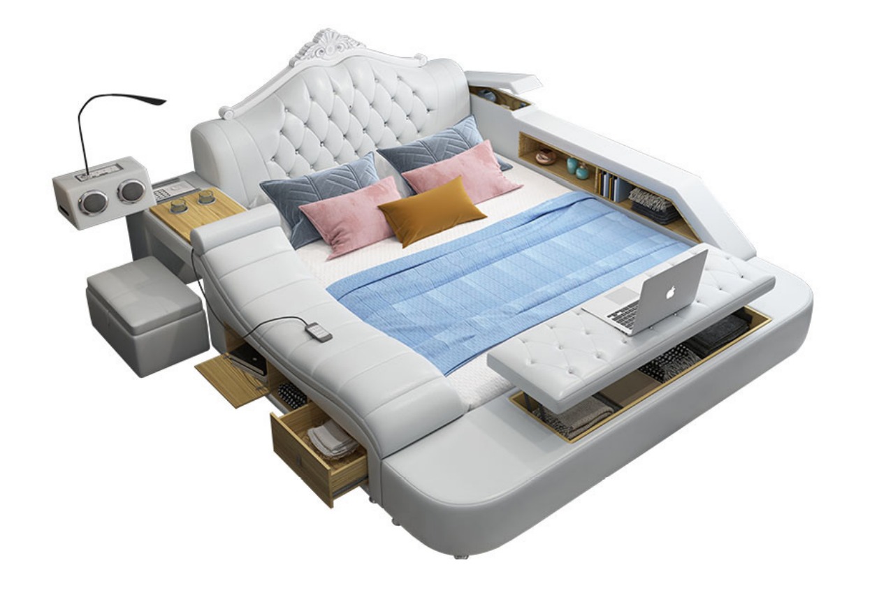 Multifunktion Bett Betten Ehebett Doppelbett Polsterbett Schlafzimmer