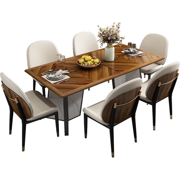 Esstisch Design Wohnzimmer Tisch Holz Tische Esszimmer Moderne Möbel 100x180 Neu