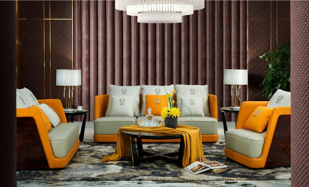 Wohnlandschaft Sofa Polster Sofagarnitur 321 Sitzer Couchtisch 4tlg. Set Luxus