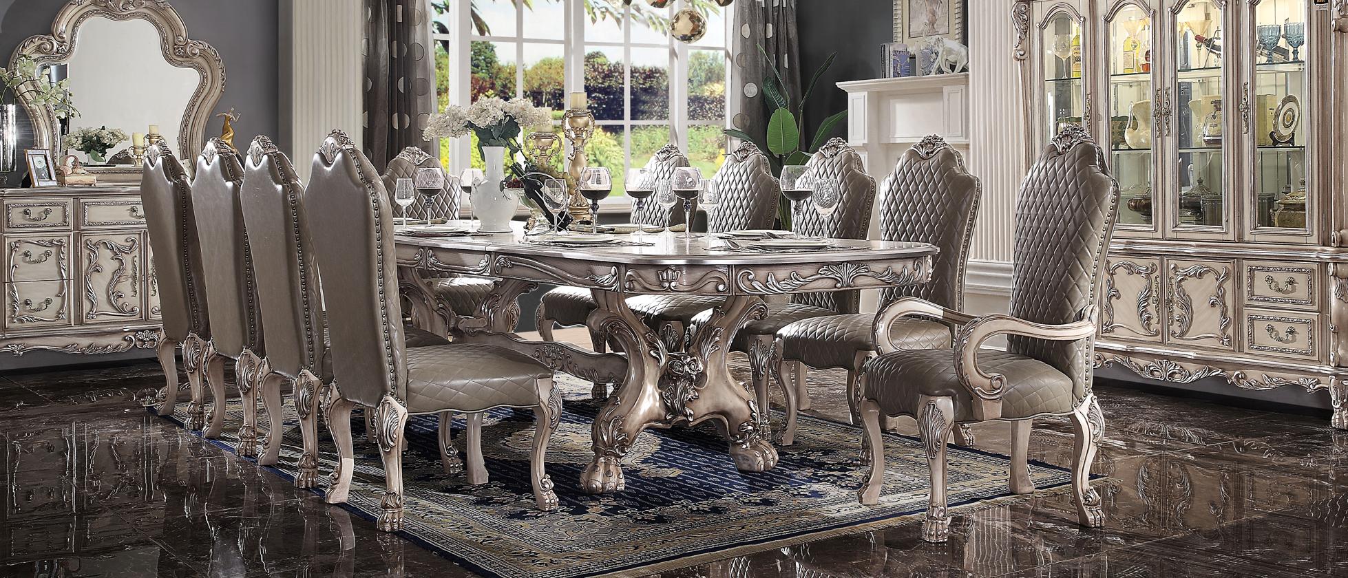 Gruppe Sessel Holz 10x Stuhl Set Esszimmer Polster Stühle Lehnstuhl Stuhl Barock