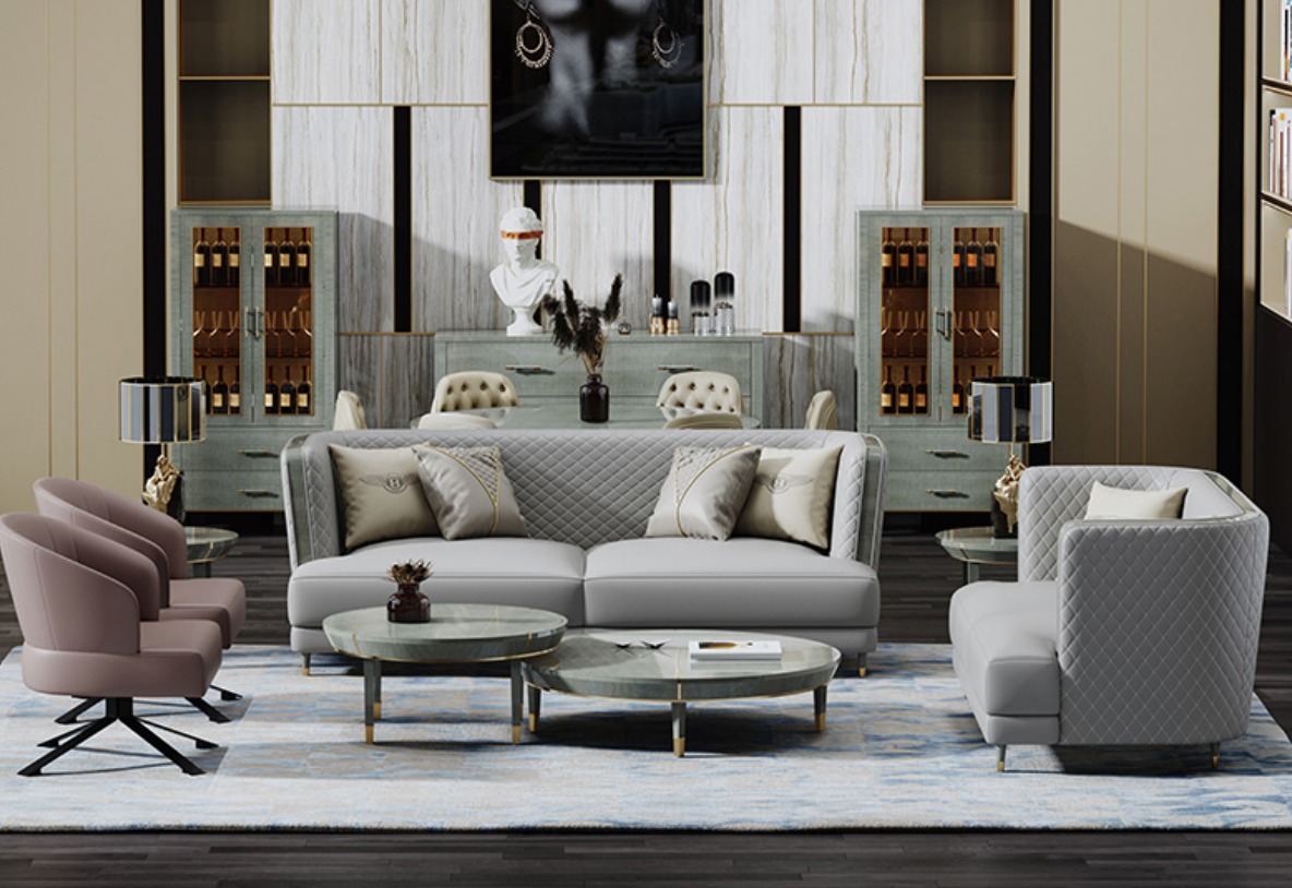Sofagarnitur 3+2 Sitzer Sofa Sitz Couch Polster Garnitur Moderne Couchen