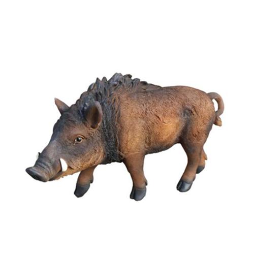 Wildschwein Lebensgroße Figur Dekoration Statuen Skulptur Garten Deko Figuren