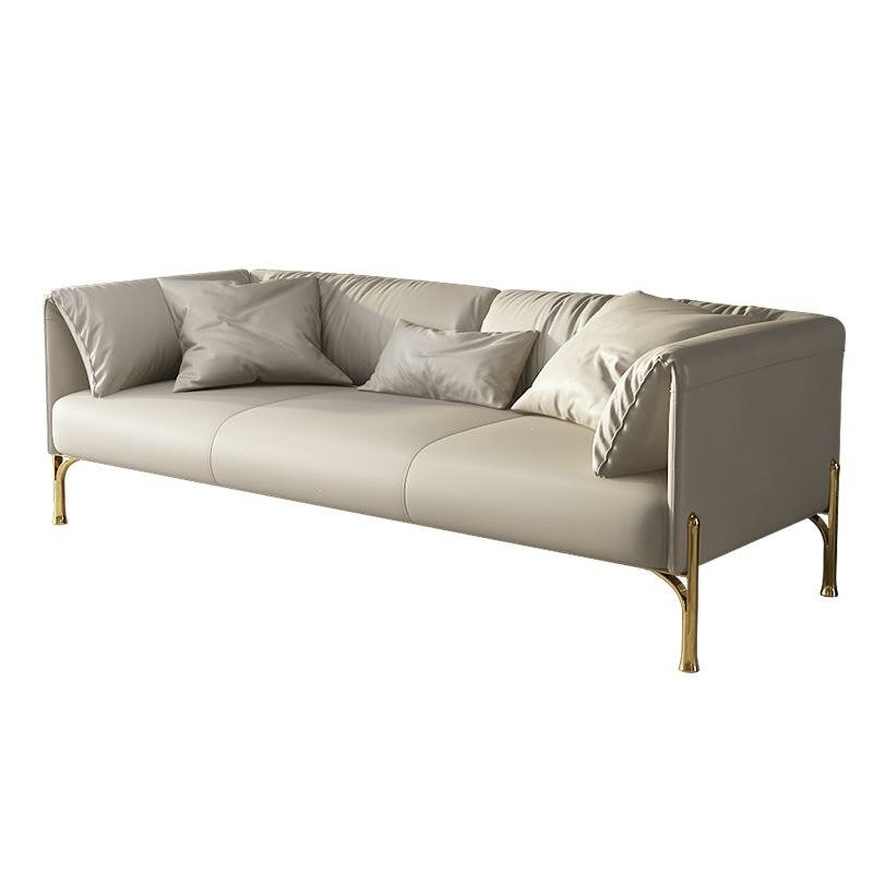 Sofa 3 Sitzer Klassisch Design Sofas Polster Leder Moderne Couchen 3 er Relax