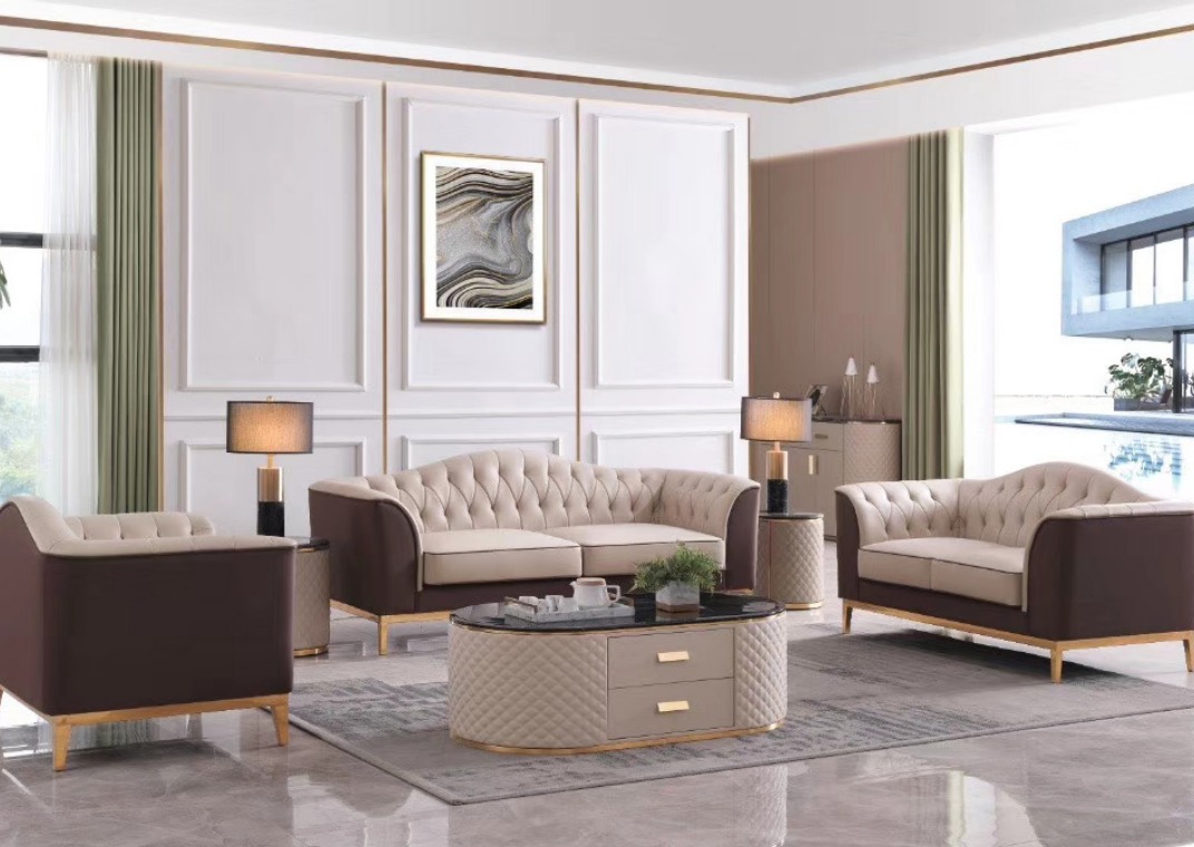 Komplett Set Sofagarnitur 3+2+1 Sitzer Design Sofa Couch Wohnlandschaft