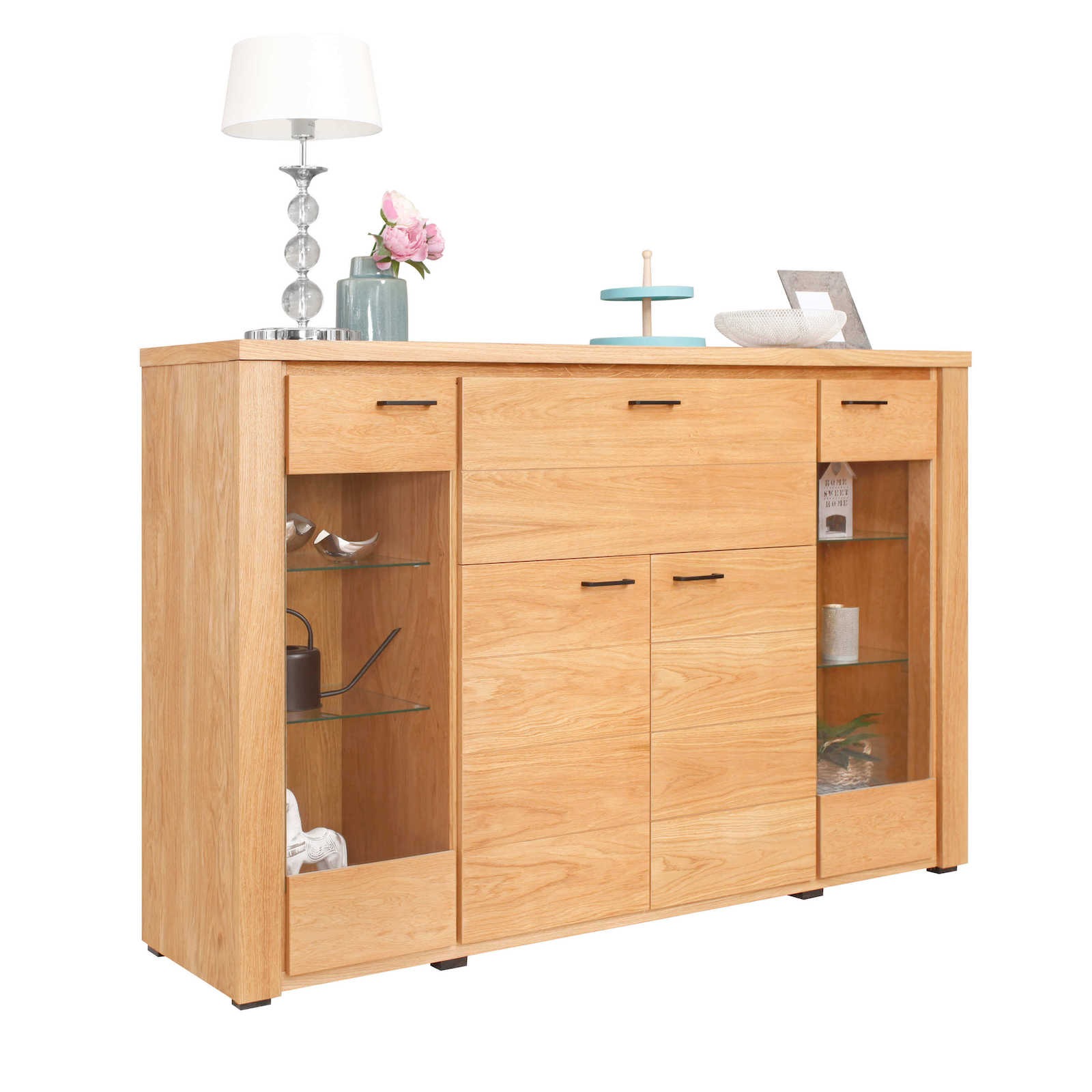 Kommode Vitrine Kommoden Vitrinen Vitrine Schrank Sideboard Schrank Echt Holz