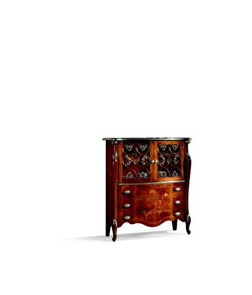 Italienische Stil Möbel Holz Kommode Konsolen Schrank Sideboard Schränke Regal Neu