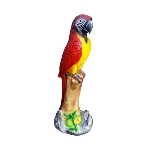 Garten Dekoration Vogel Abstrakt Figur Statue Skulpturen Figuren Papagei 90cm