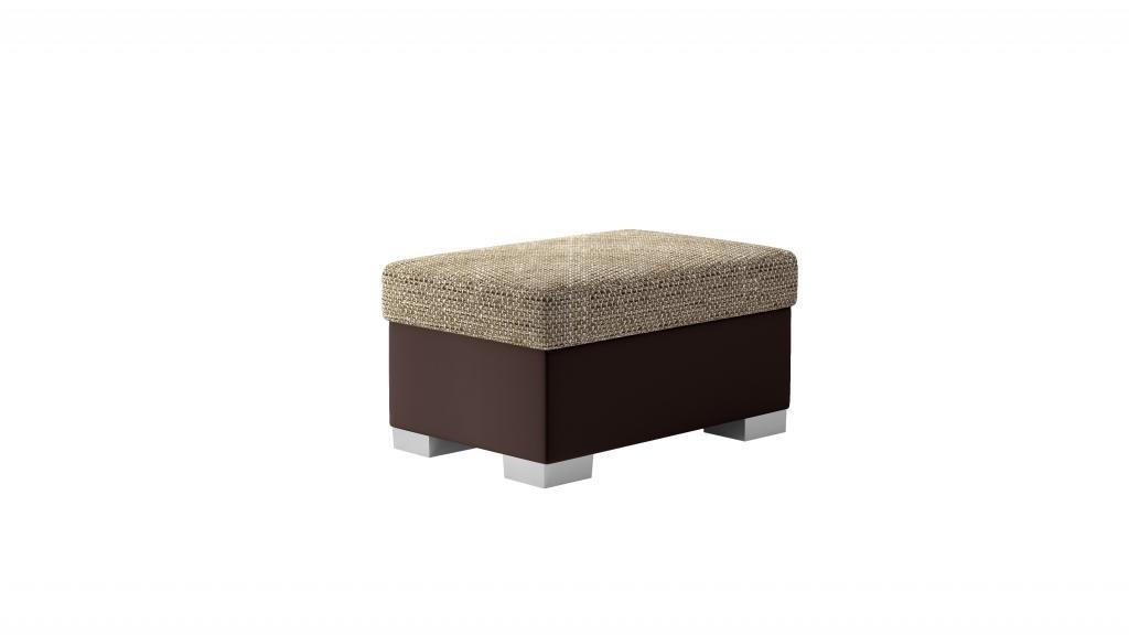 Hocker Pouf Sofa Polster Beistellhocker Fußhocker Ottomane Möbelhocker Stoff Neu