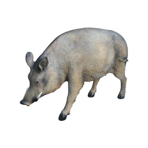 Schwein Lebensgroße Figur Dekoration Statuen Skulptur Garten Deko Figuren neu