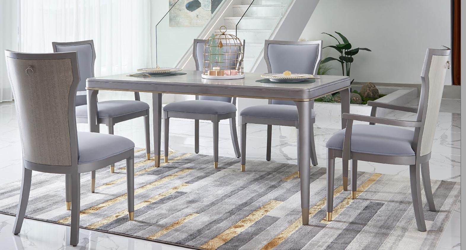 Luxus Design Polster Stuhl Stühle Sitz Büro Office Esszimmer Holz Möbel Stühle
