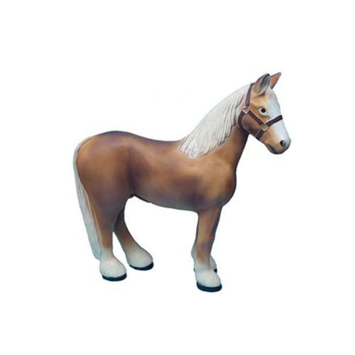 Ponny Lebensgroße Figur Dekoration Statuen Skulptur Garten Deko Figuren 75cm