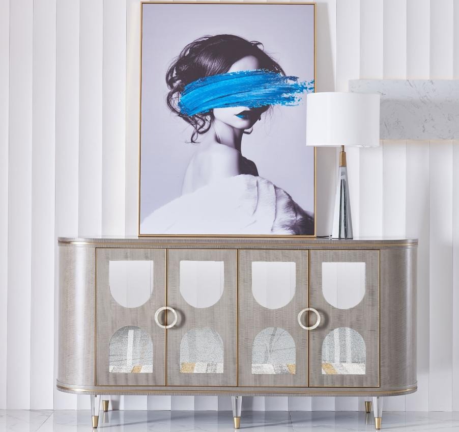 Kommode Kommoden Designer Board Schränke Holz sideboard Regal Schrank Sideboards