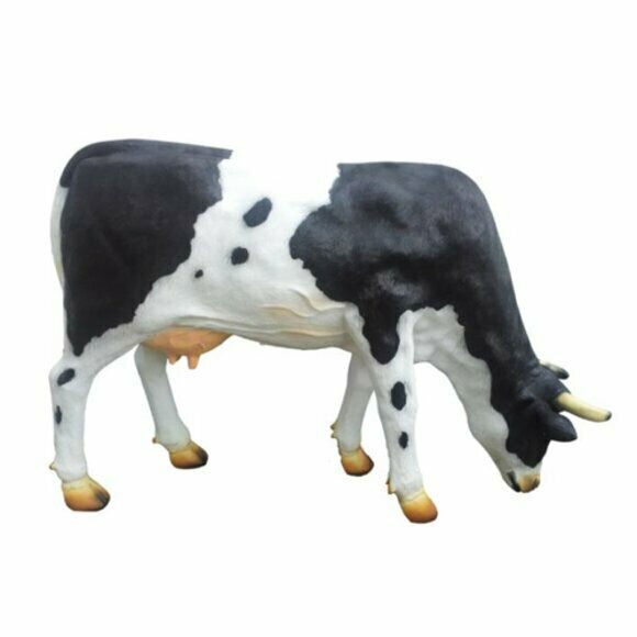 Rind Lebensgroße Figur Dekoration Statuen Skulptur Garten Deko Figuren 130cm Kuh