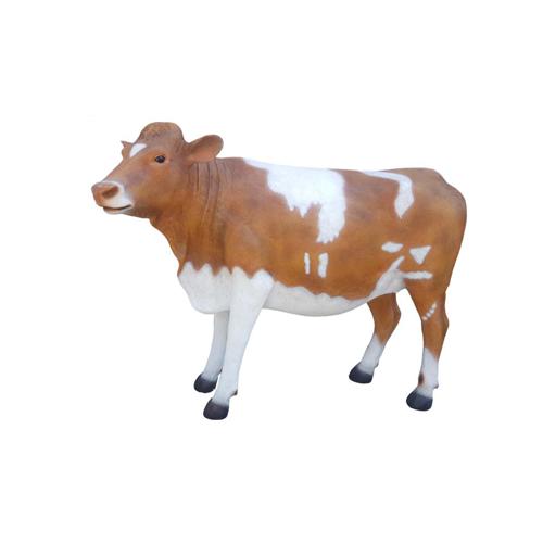 Rind Lebensgroße Figur Dekoration Statuen Skulptur Garten Deko Figuren 142cm Kuh