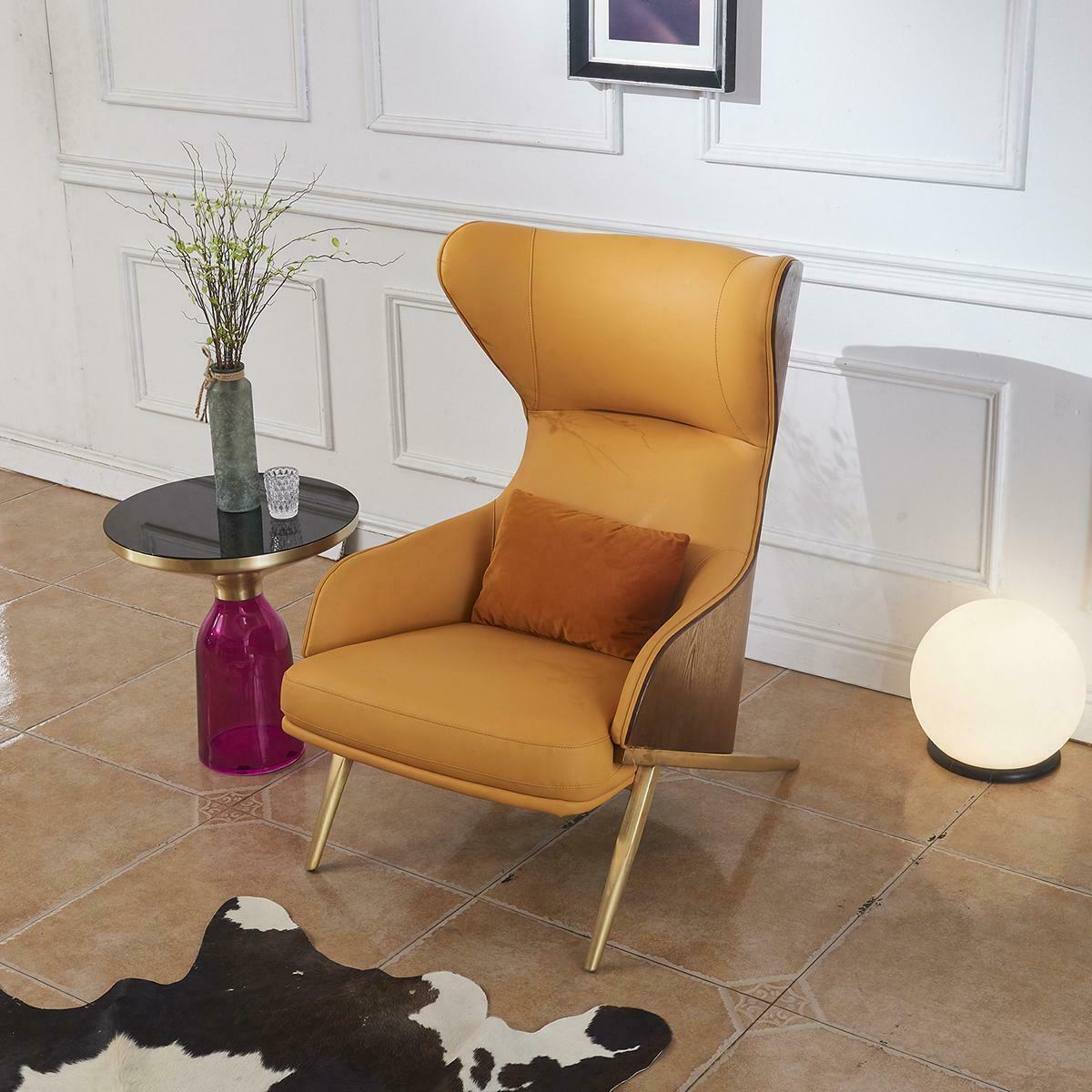 Luxus Sessel 74*90cm Möbel Wohnzimmer Einsitzer Sofa Couch Lounge Club Hotel