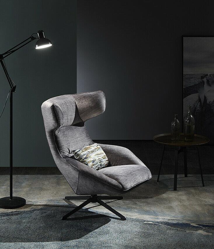 Luxus Design Möbel Stühle Moderner Design Sessel Textil Wohnzimmer Lounge Neu