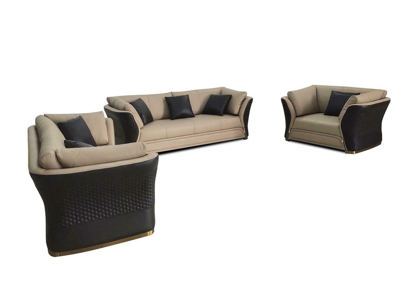 Sessel Design Couch Sofa Relax Leder Lounge Luxus Fernseh Club Polster Sitzer
