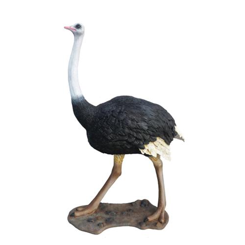 Straus Lebensgroße Figur Dekoration Statuen Skulptur Garten Deko Figuren 105cm