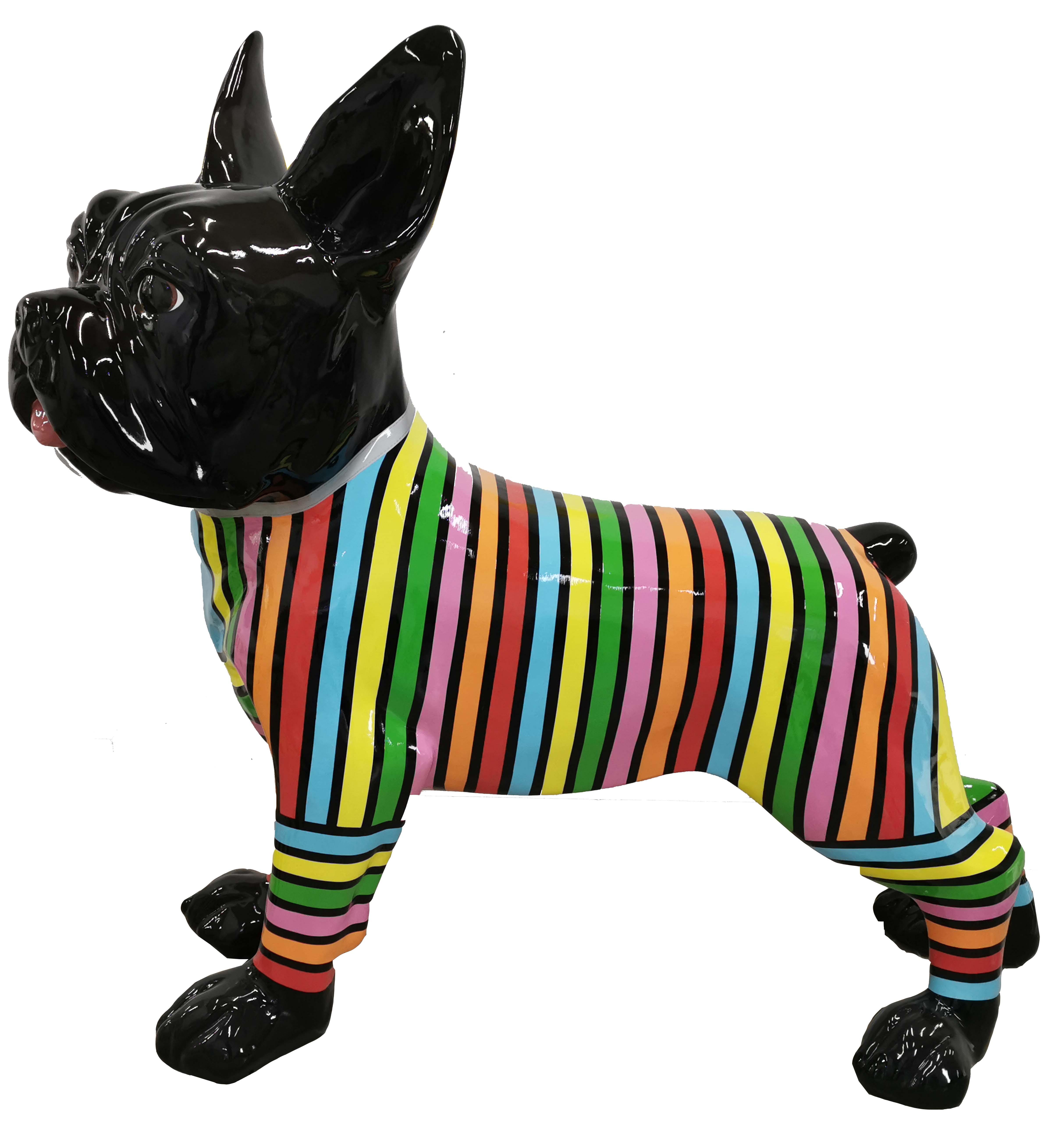 Hund Skulptur Designer Figur Statue Dekoration Moderne Figuren Garten Skulpturen